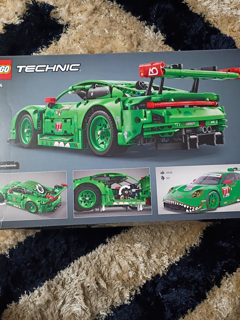 Lego Technic 42224 Porsche 911 GT3 R REXY AO Racing